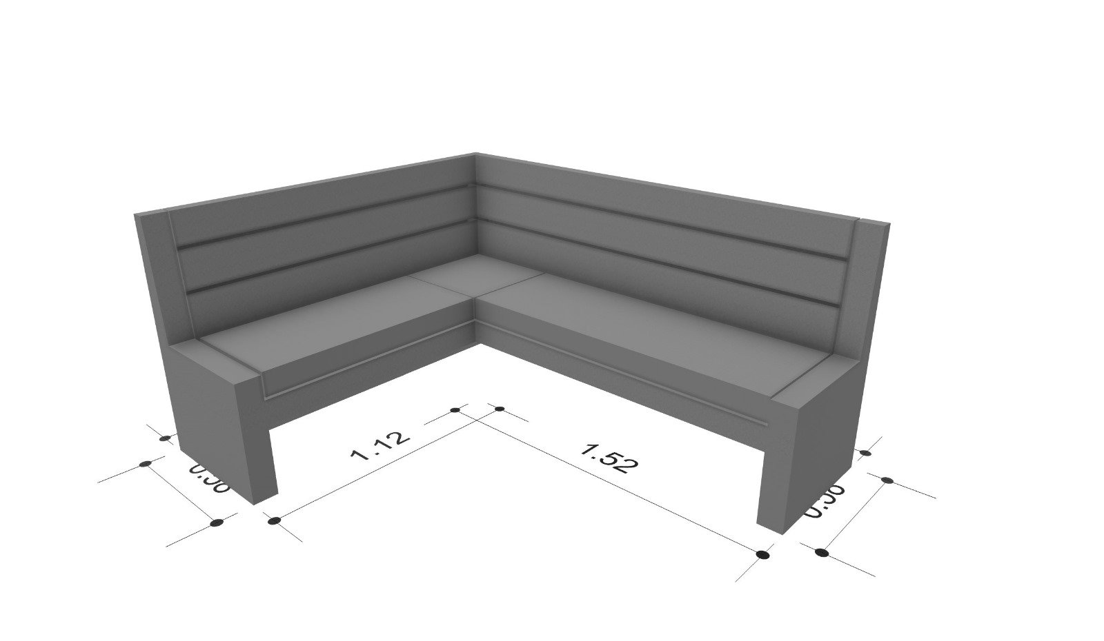 Designed corner sofa-2