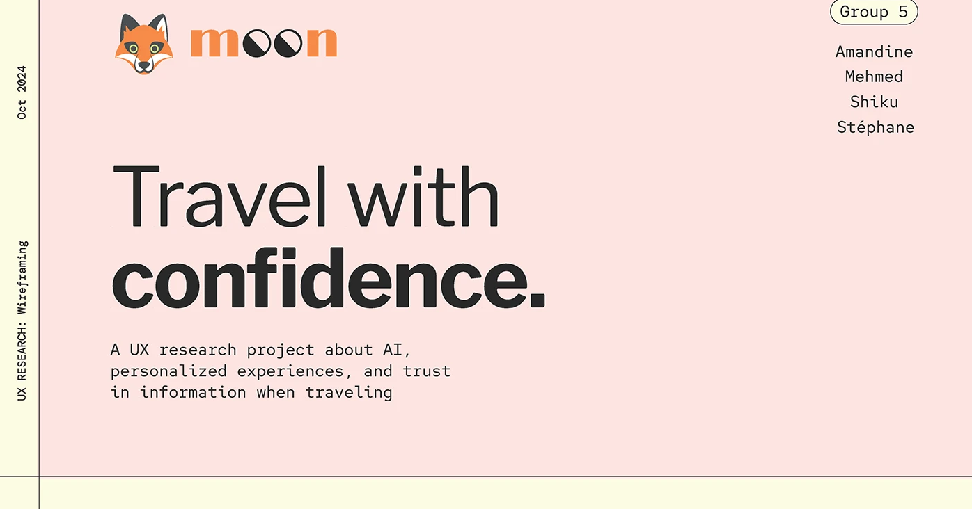 Moon Travel App